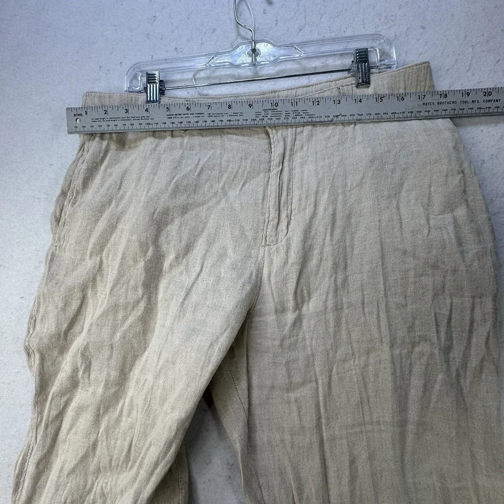 Cariloha Linen Blend Pants Mens 36 X 30